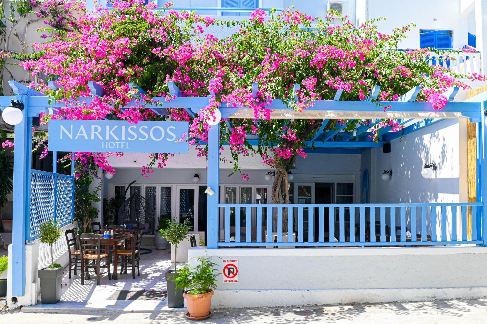 Narkissos Hotel Kamári Exterior foto