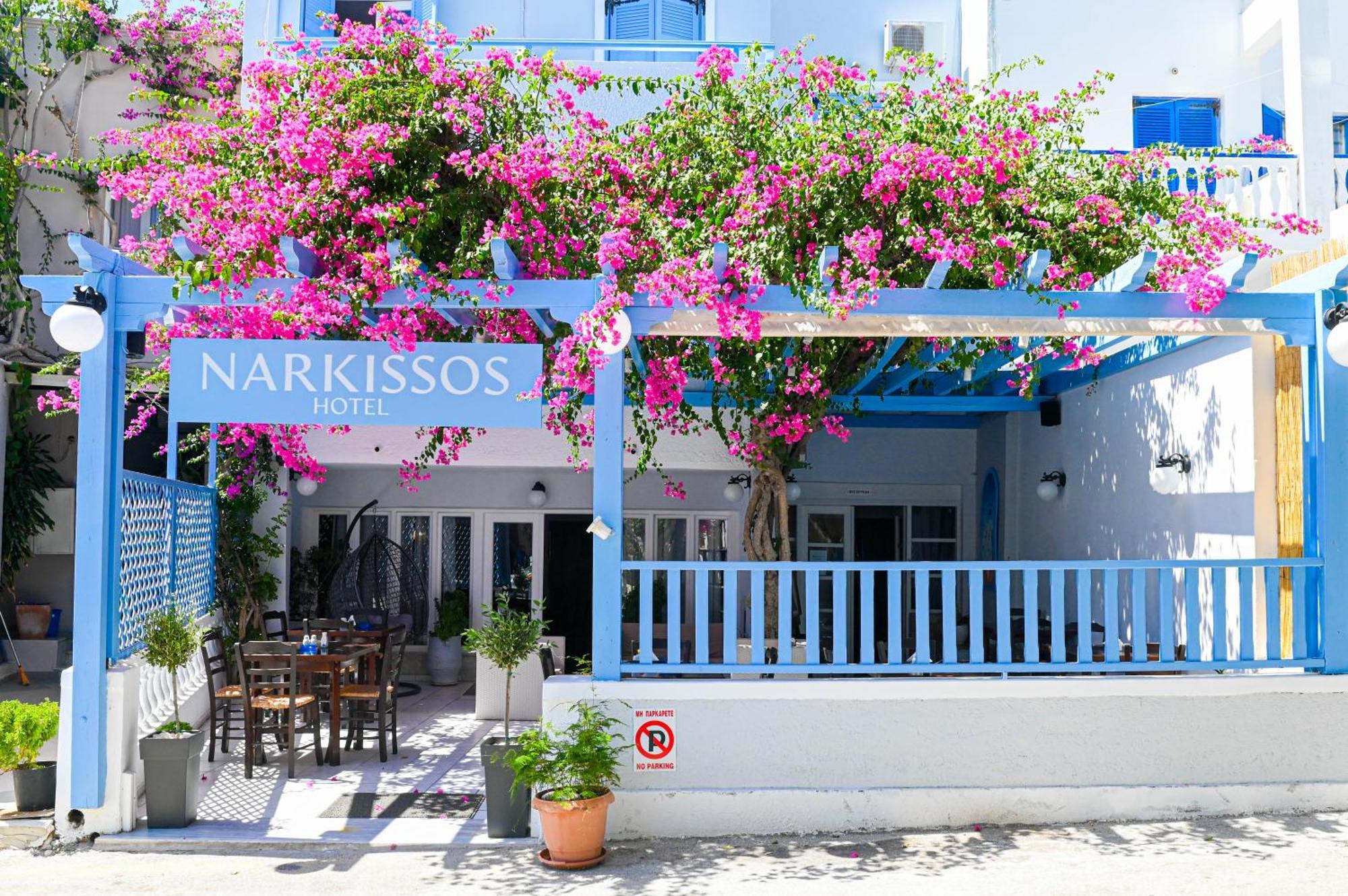 Narkissos Hotel Kamári Exterior foto
